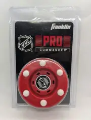 Franklin Sports NHL Pro Commander Street 3.8oz (108g) Hockey Puck Red New