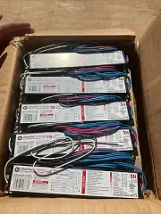 New Box Of 10 GE Ultramax P Series T8 Ballasts Hi Performance GE332MAXP-N-GEN1