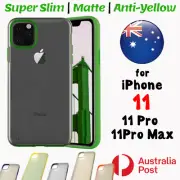 Ultra Slim Case for iPhone 11 Pro Max Matte Cover Apple Bumper Clear Shockproof