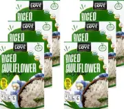 Kitchen & Love Riced Cauliflower 8 oz 6 Pack | Low Carb Rice Alternative Vega...