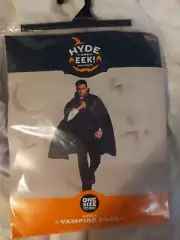 Hyde & EEK Adult One Size Vampire Black Cape A128