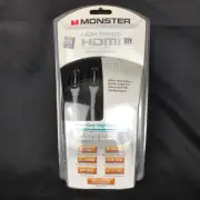 Monster Cable 8’ High Speed HDMI with Ethernet High Definition Multimedia