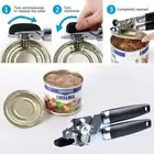 Manual Can & Bottle Opener Classic Stainless Steel Manual Heavy Duty Can Opener