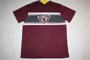 MANLY WARRINGAH SEA EAGLES MENS POLYESTER T SHIRT