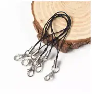 4 pcs Lanyard Key Ring Lobster Clasp Rope Keychains Hooks Mobile Phone Strap M4
