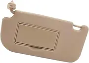 1Pcs Car Front Left Driver Side Sun Visor Makeup Mirror 8520203000 Compatible for Kia Sportage 2004-2010 Auto Beige Sun Visor Accessories