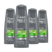 Dove® Men+Care Fortifying Fresh Clean 2 in 1 Shampoo & Conditioner 4-Pack