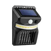 Anti Mosquito Solar Wall Lights Outdoor, Solar Security Lights Solar Motion Sensor IP65 Waterproof Lights