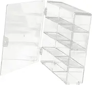 Generic 1/64 Diecast Car Showcase Garage Showcase Transparent Diorama Parking Lot