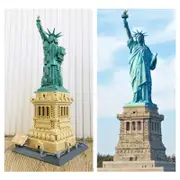 Statue of Liberty Architecture Series Model Building Blocks Set Kids T