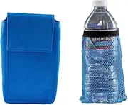 Clakit Small Pocket and Small Water Bottle StrapPack Bundle - Backpack Attachment for Hikers, Travelers, Commuters and Students