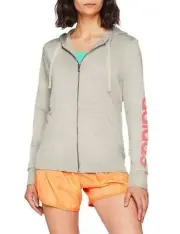 [CF8800] Womens Adidas Essential Linear Fullzip Hoodie