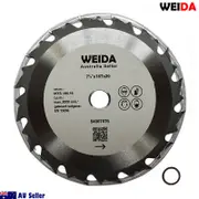 3x 185mm Wood Circular Cutting Disc Saw Blade 7-1/4” 16t Bore 20/16mm Timber Cut