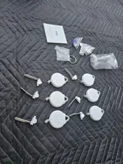 6pc BRAND NEW KIWI SILENT V2 VR CABLE SET DESIGN X6 WHITE ceiling pulley system