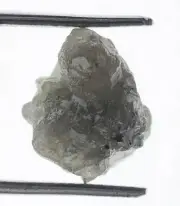 7.41 CT Silver Gray Raw Diamond, Natural Rough Loose Gemstone, Uncut Diamond