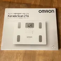 在飛比找蝦皮購物優惠-OMRON 歐姆龍 體重體脂計 HBF-216(白色)