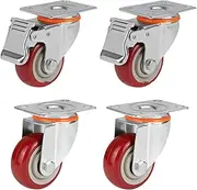 4pcs Durable Industry Trolley Replacement Wheels Universal Trolley Wheel Parts casters