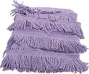 KALLORY Curtain Decorative Lace Fringe Trim for DIY Projects Tassel Trim Home Shop Decoration