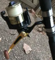 Jarvis Walker Integra salt water 7" spinning rod and reel