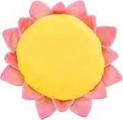 YARNOW Lotus Cat Sofa Bed Sofa Bed Pet Sleep Cushion Pet Sleeping Cushion Bag Cute Chair Pad Dog Couch Furniture Pink Plush