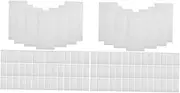 SHINEOFI 2sets Cash Savings Envelopes Coin Money Packet Office Use Small Savings Challenge Envelopes 120pcs*2