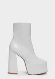 Holy On Hold Patent Boots