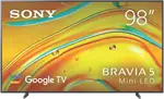 "Sony 98"" BRAVIA 5 4K HDR Mini LED Full Array Google TV"