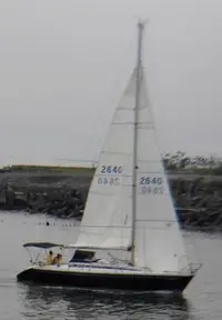 在飛比找Yahoo!奇摩拍賣優惠-1992年33呎ELAN二手單體重型帆船,遊艇,sailbo