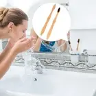20 Pcs Bad Breath Cleaning Brush Wooden Toothbrush Toothbrush