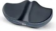 X WING New-Age Noseless Bike Seat Cushion for Men & Women - Extra Padding & Wide - Suitable for City, Electric, Stationary Bikes - Compatible with Peloton Bikes - Wide Winged Bike Seat with Cushion