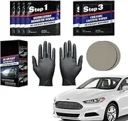 Headlight Restore Kit - Headlight Polishing Kit - Lens Polisher, Automotive Renewal Set for Yellowing Haze Oxidation Scratches