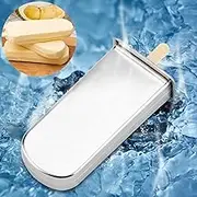 Popsicle Stainless Steel Ice Cream Maker Tool Industrial Home Kitchen Ice Maker (Round Head Flat Plate)