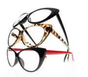 Ladies Fashion Inner Colorful Cat Eye Reading Glasses Reader +1.00 ~ +4.00