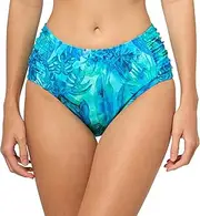 [Next By Athena] Women's Tulum Tropix Hi Rise Full Tab Pant