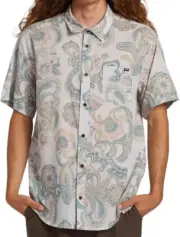 BILLABONG SUNDAYS Men's S/S Button-Up Shirt - FOM - Size XLarge - NWT LAST ONE
