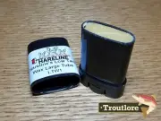 HARELINE'S LOW TACK WAX OVAL LARGE TUBE DUBBING WAX - NEW FLY TYING TROUTLORE