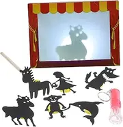 1Set Handmade Shadow Puppetry Tool DIY Creative Chinese Shadow Puppet Kit for Engaging Craft Present for Traditional Performance and Learning Experience