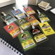 JP / JPU - Prop InGen Security Clip-on ID Passes / Cosplay ID Card Badges