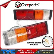 Pair LH+RH Tail Light Lamp (Type R) For Isuzu D-Max Dmax 2006~On Tray Ute