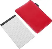 HAWILLOSCH Mini Pocket Notepad Holder Set 50 Sheet Pads Portable Memo Pad Notebook for College Office
