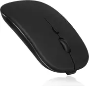 2.4Ghz & Bluetooth Wireless Rechargeable Mouse for Lenovo Ideapad 3 Laptop Mouse