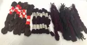 Embroidery Floss Skeins From DMC and SPRINGER Browns and Burgundy Lot Of 24 New