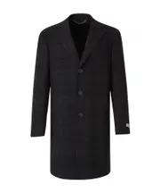 checked coat 48,54 Gris Antracita