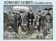 Edward Gorey Coloring Book Paperback Book