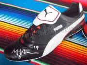 ✺Signed✺ MARK BRIDGE Boot PROOF COA Western Sydney Wanderers 2023 Jersey