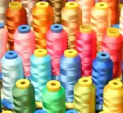 50 X-LARGE CONES POLY MACHINE EMBROIDERY THREAD 4000YDS