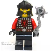 C394 Lego Castle Dragon Knight Minifigure with Spiked Flail from 70400 NEW