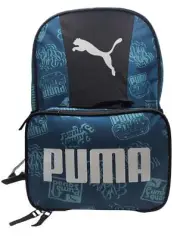 PUMA KIDS' EVERCAT BACKPACK & LUNCH KIT COMBO MEDIUM BLUE