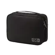 Cable Storage Bag Digital Electronics Organizer for Travel, Portable Case3492