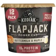 Instant Pancake & Flapjack Cups, Buttermilk & Maple, High Protein, 100% Whole...